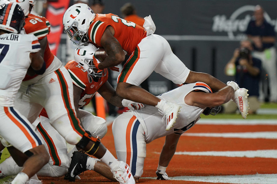 Virginia Miami Football